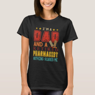 Vintage Ich bin ein Dad und ein pensionierter Apot T-Shirt