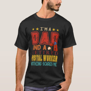 Vintage Ich bin ein Vater und ein pensionierter Po T-Shirt