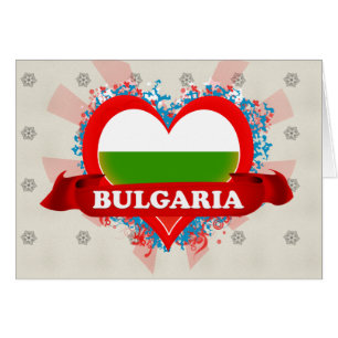 Vintage Ich liebe Bulgarien