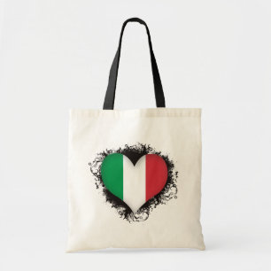 Vintage Ich liebe Italien Tragetasche