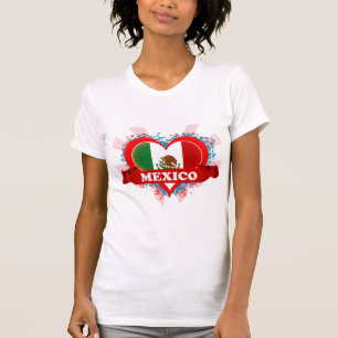 Vintage Ich liebe Mexiko T-Shirt