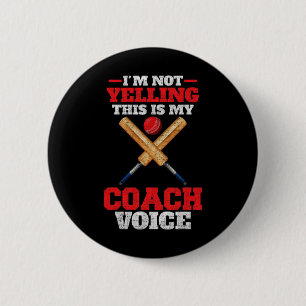 Vintage Ich Schreie Nicht Button