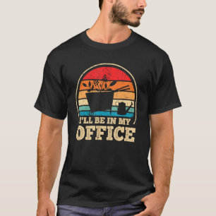 Vintage Ich werde in meinem Büro sein Gärtner Gar T-Shirt