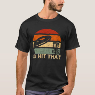 Vintage, ich würde diesen Frisbee-Korb beim Disc-G T-Shirt