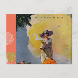 Vintage Illustration aus dem 19. Jahrhundert: dire Postkarte