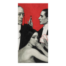 Vintage Illustration by W.T. Benda Classic Drama Poster