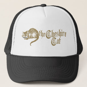 Vintage-Illustration der Cheshire-Katze Truckerkappe