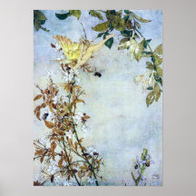 Vintage Illustration Edmund Dulac Tempest