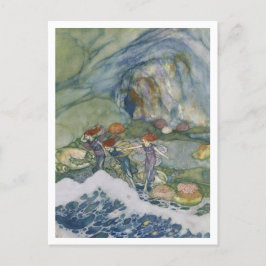 Vintage Illustration Edmund Dulac Tempest Postkarte