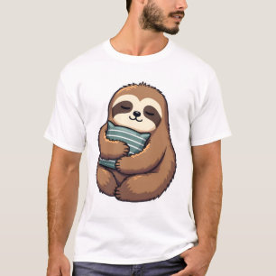 Vintage-illustration eines schlafenden Faultiers a T-Shirt