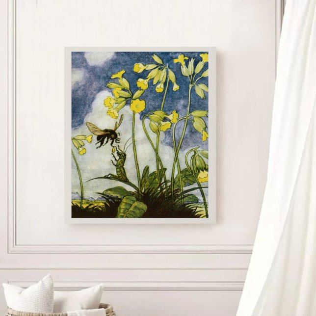 Vintage Illustration Else Wenz Vietor Poster (Von Creator hochgeladen)