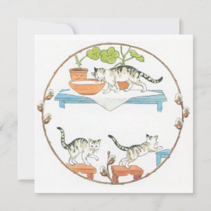 Vintage Illustration Kleine alte Frau Elsa Beskow