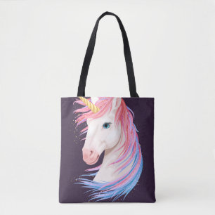 Vintage Illustration niedlicher Einhornfarben mit