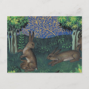 Vintage Illustration Postkarte