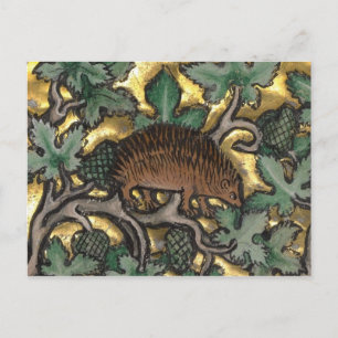 Vintage Illustration Postkarte