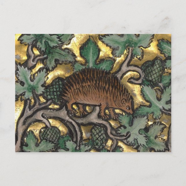 Vintage Illustration Postkarte (Vorderseite)