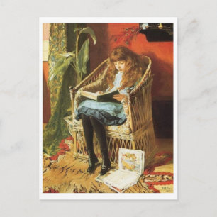 Vintage Illustration Postkarte