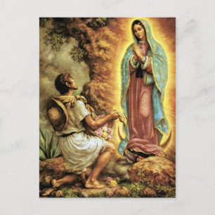 Vintage Illustration Postkarte