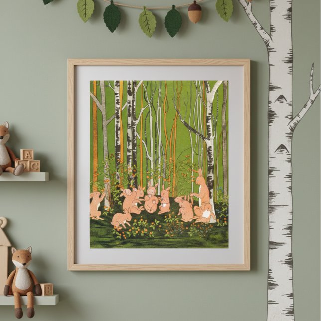 Vintage Illustration Sibylle Von Olfers Poster (Von Creator hochgeladen)