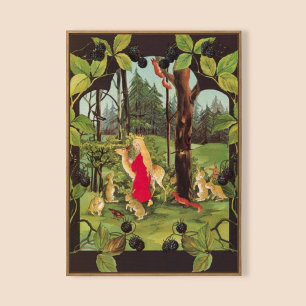 Vintage Illustration Sibylle von Olfers Poster