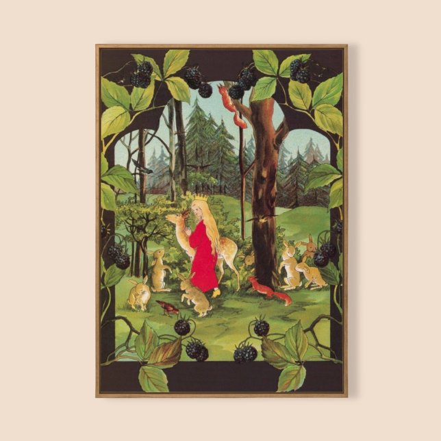 Vintage Illustration Sibylle von Olfers Poster (Von Creator hochgeladen)