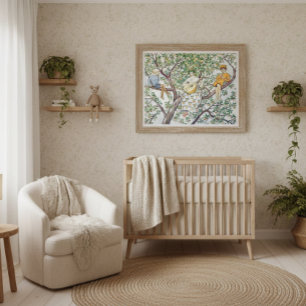 Vintage Illustration von Elsa Beskow Poster