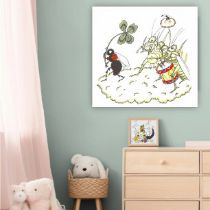 Vintage-Illustration von Else Wenz Vietor  Poster