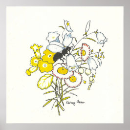 Vintage Illustration von Else Wenz Vietor Poster