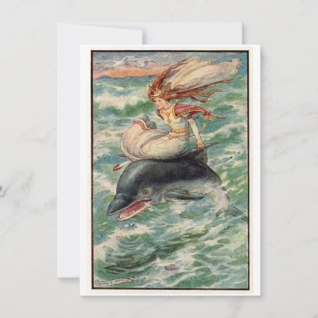 Vintage Illustration von Frank C. Pape (Vorderseite)