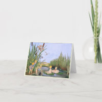 Vintage Illustration von Freddie Langeler