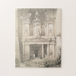 Vintage Illustration von Petra (1849) Puzzle