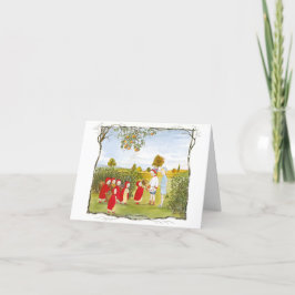 Vintage Illustration von Sibylle Von Olfers Dankeskarte