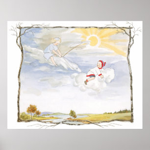 Vintage Illustration von Sibylle Von Olfers Poster