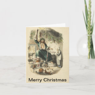 Vintage Illustrationen vom Weihnachten Carol