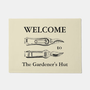 VINTAGE ILLUSTRATIONSPLÄCHER, anpassbare Türmatte