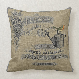 Vintage im Garten Kissen
