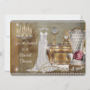 Vintage IMITATE für die BRIDAL SHOWER EINLADUNG