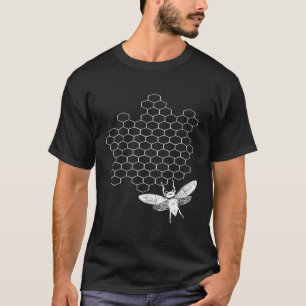 Vintage Imker Honig Bienenstock Retro Honigwabe Bi T-Shirt