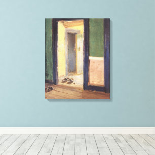 Vintage-Impressionismus, Dinner Hour von Anna Anch Leinwanddruck