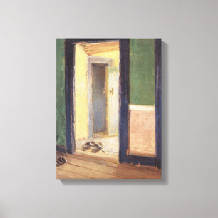 Vintage-Impressionismus, Dinner Hour von Anna Anch Leinwanddruck