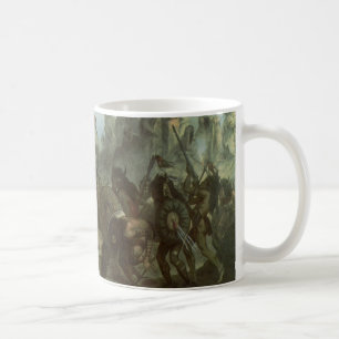 Vintage Indianer, Bison Dance von Karl Bodmer Tasse