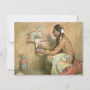 Vintage Indianer, Hopi Katchina von Couse