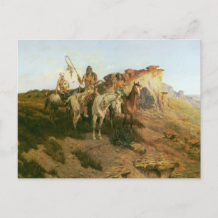 Vintage Indians, Prowlers of the Prairie, Seltzer, Postkarte