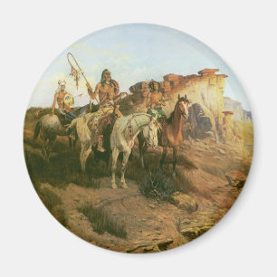 Vintage Indians, Streuner der Prärie, Seltzer, Magnet