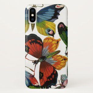 Vintage Insekten oder Bugs, schöne Schmetterlinge Case-Mate iPhone Hülle