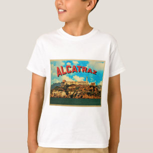 Vintage Insel Alcatraz T-Shirt