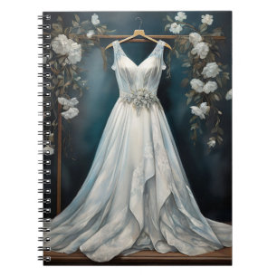 Vintage Inspirierte Brautkleidung Notizblock