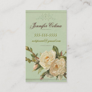 Vintage inspirierte nennende Karte