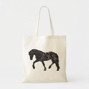 Vintage-inspirierte Trabrennpferd-Tasche Tragetasche