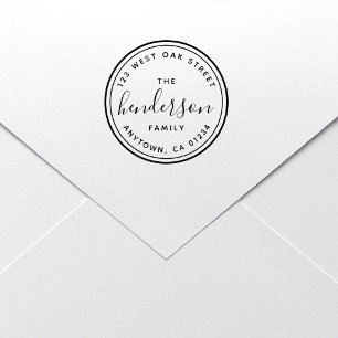 Vintage Inspirierte Typografie Permastempel